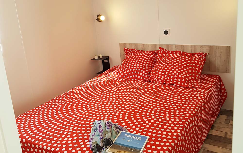 Hébergement cosy confort chambre camping Baie de Somme