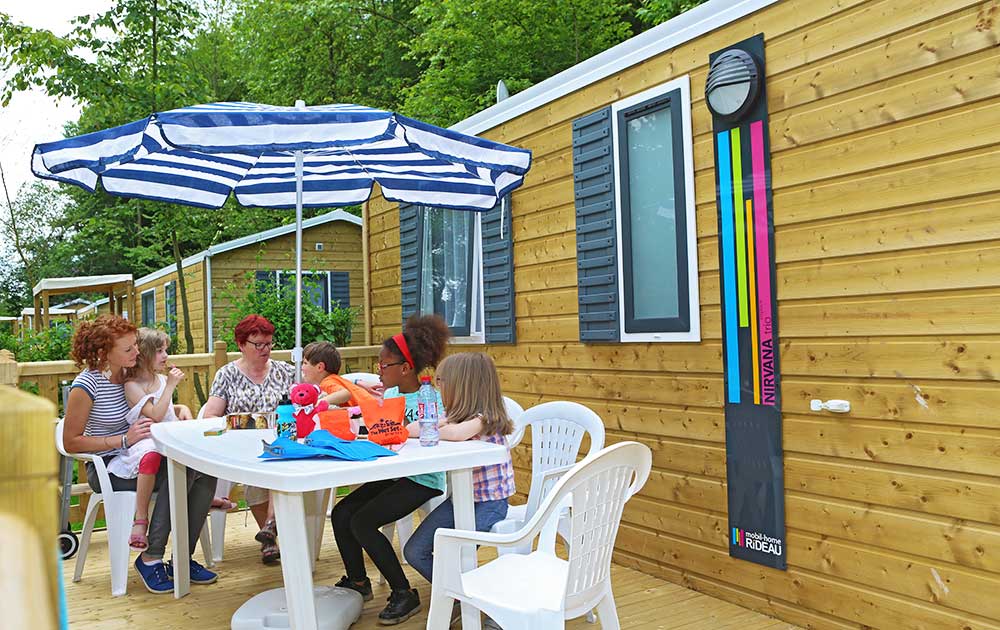 terrasse cottage tribu Baie de Somme