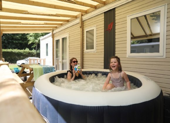 cottage luxe avec spa