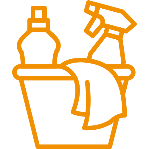 Cleaning service pictogram